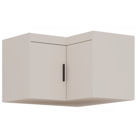 Nadstawka 98 cm narożna na szafę TRINO 2D Pawlacz dąb olejowany